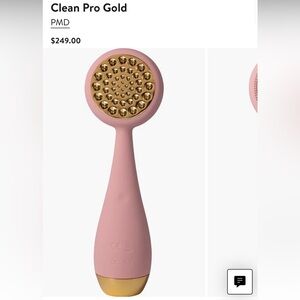 PMD Clean Pro 24k Gold smart facial cleaning device